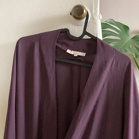 Monk and Lou Plum Kimono / Wrap - Picture 4 of 4